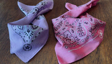 Load image into Gallery viewer, 1980 Lavender Bandana
