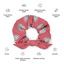 Load image into Gallery viewer, Recycled Wings Scrunchie - Cabaret
